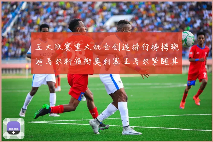 五大联赛重大机会创造排行榜揭晓迪马尔科领衔奥利塞亚马尔紧随其后